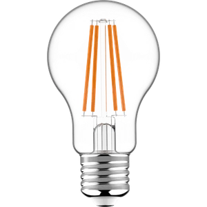 LED Glühbirne Leuchtmittel Lampe Birne E27 7W warmweiß Klar A60 - Bild 1 von 4