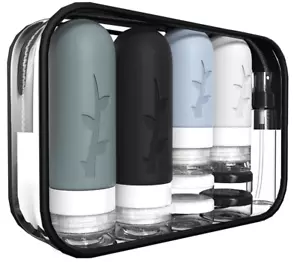 18Pack Travel Bottles for Toiletries,Tsa Approved Silicone Travel Size Container - Picture 1 of 12