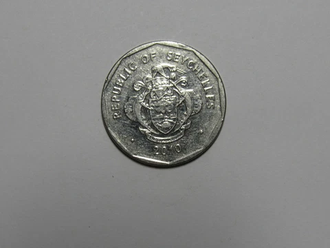 Seychelles Coin - 2010 5 Rupees - Circulated Cover