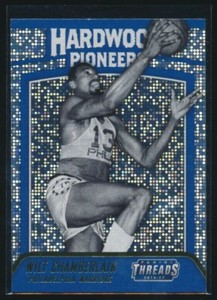 2016-17 Panini Threads Hardwood Pioneers Century Proof Dazzle #2 Wilt Chamberlin