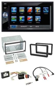 Blaupunkt SD Bluetooth 2DIN MP3 USB Lenkrad Autoradio für Alfa Romeo Brera 159 S - Bild 1 von 9