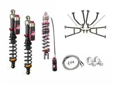 Amortecedores dianteiros traseiros LSR Lone Star Sport braços A Elka Stage 4 LT-R450 LTR450 450 - Imagem 1 de 3