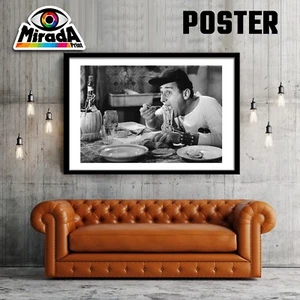 POSTER FOTO ALBERTO SORDI ATTORE ITALIA MITO SPAGHETTI FILM QUALITY GRAPHICS - Imagen 1 de 1