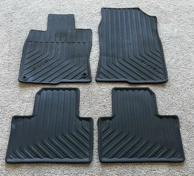 2016-2021 HONDA CIVIC СЕДАН OEM РЕЗИНОВЫЕ ВСЕПОГОДНЫЕ КОВРИКИ 08P17-TBA-100 #1 - Изображение 1 из 4