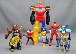 Power Ranger Lot 6 Figures - Foto 1 di 10