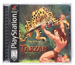 Disney's Tarzan (Sony PlayStation 1, 1999) PS1 CIB Complete with Manual - Tested - Picture 1 of 6