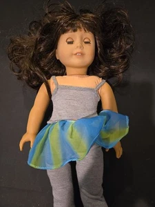 American Girl 18 Zoll volle Größe Samantha Parkington Puppe braune Haare braun Be Forever - Bild 1 von 5