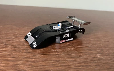 Difícil de encontrar AFX LOW WING Shadow Can Am Slot Car con poste de tornillo y nuevas calcomanías con impresión térmica Foto 1 de 4