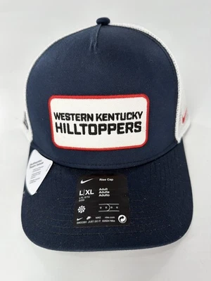 Gorra gorra Nike Rise Western Kentucky Hilltoppers Team emitida de malla con cierre a presión L/XL Foto 1 de 4