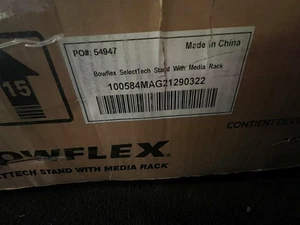 Brandneu Bowflex SelectTech Ständer mit Media Rack (100584) - Bild 1 von 5