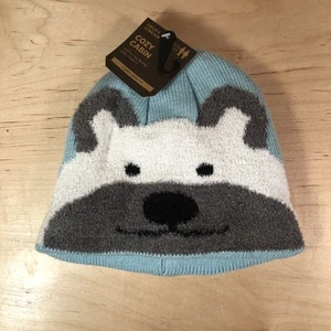 Field and Stream Winter Beanie Youth OS Bear Cozy Cabin Lined - Picture 1 of 5