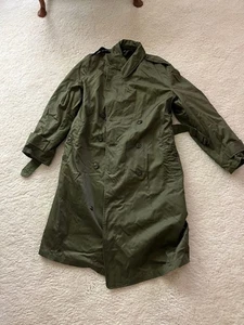 Vintage 1950’s US Army Green Trench Coat With Removable Liner Regular Medium - Bild 1 von 6