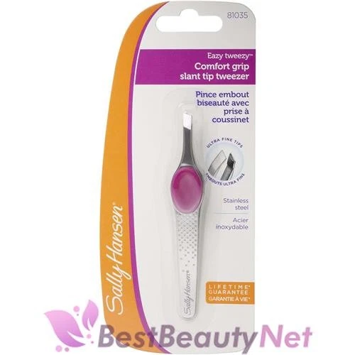 Pinza Sally Hansen Eazy Tweezy Comfort Grip punta inclinada Foto 1 de 1