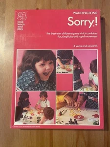 Vintage 1973 Sorry! Waddingtons Board Game - Picture 1 of 6