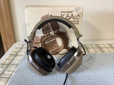 Auriculares Esterofónicos Koss K/6ALC De Colección Funcionando en Caja Foto 1 de 4