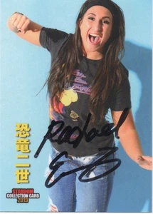 Rachael Ellering 2019 Autographed card Stardom Collection Card Japan - Picture 1 of 2