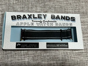 Braxley Armbänder wahnsinnig bequemes Band für Apple Watch Gr. Small 38 & 40 mm schwarz - Bild 1 von 4