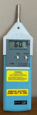 Casella CEL Instruments CEL-231 Digital Sound Meter Survey - Image 1 of 4