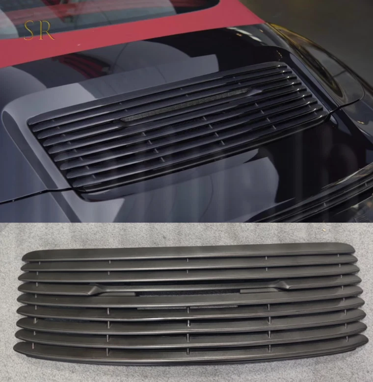 Matte Black GTS Style Engine Vent Grille Fits For 2011-2016 Porsche 911 991.1   — 第 1/4 张图片