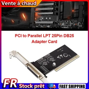 Adaptateur PCI vers parallèle LPT 25 broches DB25, carte contrôleur de Port d'im - Photo 1/7