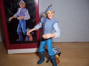 Disney/Hallmark - "CAPT. JOHN SMITH & MEEKO (Pocahontas)" - Adorno de Navidad - Imagen 1 de 2