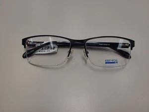 Robert Mitchel XL Eyeglasses Frames RMXL6001 BLK RED Half Rim 59-18-150 - Picture 1 of 8