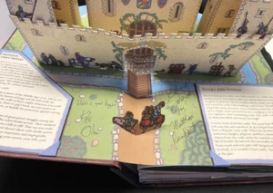 Robert Sabuda Matthew Reinhart Kyle Olmon SIGNED AUTOGRAPHED Castle Pop-Up NEW - Picture 1 of 3