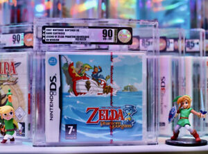 Zelda Phantom Hourglass Nintendo DS VGA 90 NM+/MT no WATA - Vertikal Sealed RaR