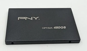 PNY OPTIMA 480GB SSD, SATA III 6Gbps, Internal, TESTED, P/N SSD7SC480GSA-OPM - Picture 1 of 6