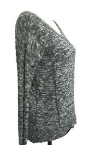 American Eagle Outfitters Womens Sweater Size S/P Heathered Gray - Picture 1 of 12