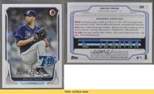 2017 Bowman 70th Anniversary Buybacks Blue David Price #2014-209