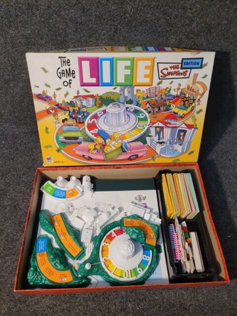 The Game Of Life - Simpsons Edition | Jogo de Tabuleiro Hasbro Usado  1404588 | enjoei