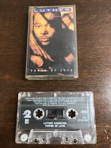 Luther Vandross Power of Love Cassette Epic 1991 - Picture 1 of 4
