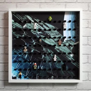 Large Lego Display Case Frame For Minifigures (52x52cm) Holds Over 100 Figures! - Picture 1 of 8