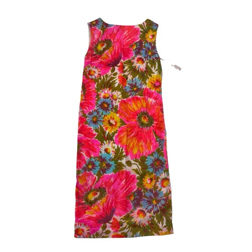 PALM ANGELS Abito midi vintage mod vacanza floreale bottoni Lynne Carol moda donna 9 10