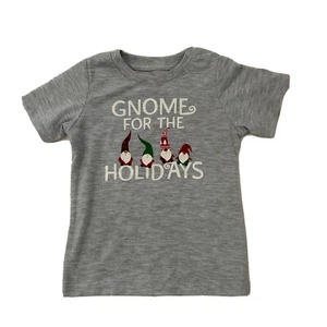 Wondershop At Target Gnome For The Holidays Short Sleeve Sleepwear Tee Shirt 2T - Picture 1 of 7
