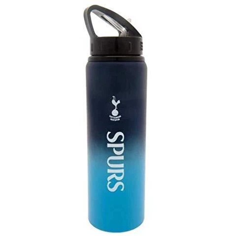 Tottenham Hotspur Fc Spurs Aluminium Sports Water Drinks Bottle Fade Design Xl B Cover