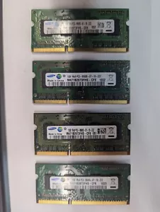 Samsung M471B2873FHS-CF8 (1GB DDR3 PC3-8500S 1066MHz SO DIMM 204-pin) 4GB total - Picture 1 of 1