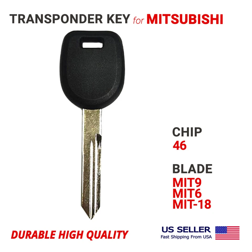 Llave transpondedor para chip Mitsubishi MIT9 Philips 46 MIT16A-PT Foto 1 de 1