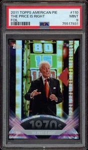 2011 Topps Am. Pie The Price is Right/Bob Barker Foil (PSA 9) #110 - Picture 1 of 1