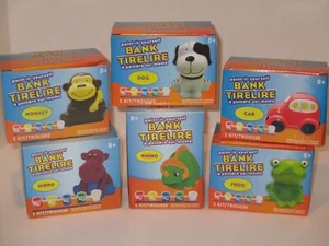 Paint Your Own Ceramic Bank Kit - Kids Arts & Crafts, Piggy Bank, Design & Paint - Picture 1 of 32