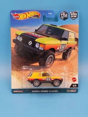 Hot Wheels Premium Car Culture HW Off Road Series: Range Rover Classic 5/5 - Image 1 of 2