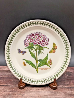 Plato de ensalada Portmeirion Jardín Botánico Dulce William 8,5" Inglaterra Nuevo Foto 1 de 3