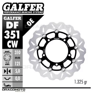 SUZUKI DL 1050 V-STROM XT 2020 DF351CW Front Brake Disc Rotor GALFER Floating - Picture 1 of 3