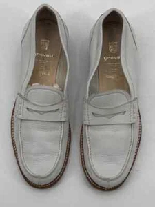 Designer GRAVATI Damen Halbschuhe weiß Leder Größe 37 ITALIEN - Bild 1 von 8