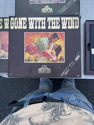 Gone With The Wind MGM Home Video 2 Tape VHS Deluxe Edition Box Set 1985 - Image 1 of 4