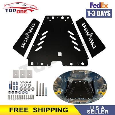 Black Cat Shield Skid Plate Protection Fits for 2005-2015 Toyota Tacoma 4WD Only - Image 1 of 4