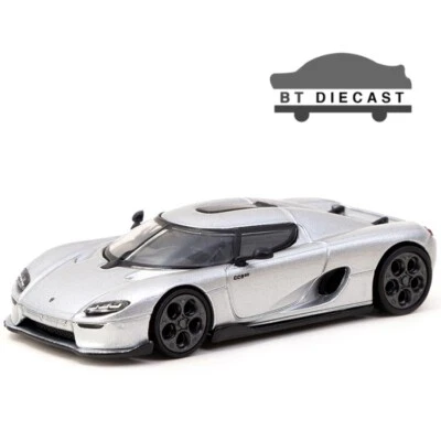 TARMAC WORKS GLOBAL 64 KOENIGSEGG CC850 1/64 MODELO FUNDIDO PLATEADO T64G-TL051-SL Foto 1 de 3