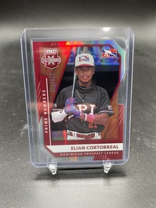 ELIAN CORTORREAL 2021 Elite Extra Edition PRIME NUMBERS C Die Cut /144 DPL RC