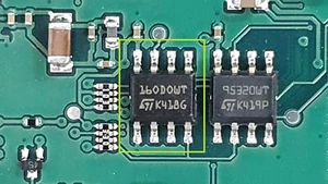 BMW EEPROM 6WA 6WB ALPINA Speedometer Kombiinstrument Bauteil Tacho CHIP 160D0WT - Bild 1 von 1